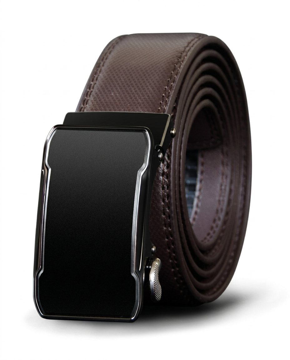 Men's Full-Grain Leather Belt | Heavy-Duty Classic Dress Casual Strap