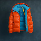 Men's Zip-Up Padded Puffer Jacket | Longline Winter Coat