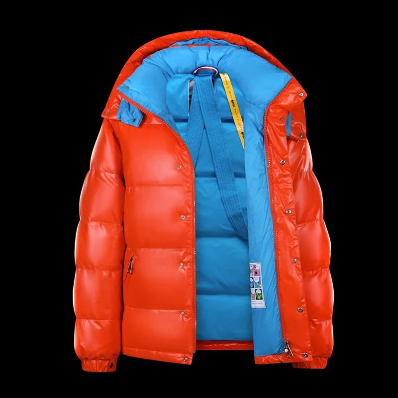 Men's Zip-Up Padded Puffer Jacket | Longline Winter Coat