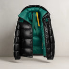 Men's Zip-Up Padded Puffer Jacket | Longline Winter Coat
